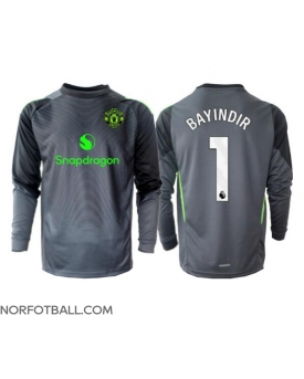 Billige Fotballdrakt Manchester United Altay Bayindir #1 Keeper Replika Bortedrakt 2025-26 Langermet